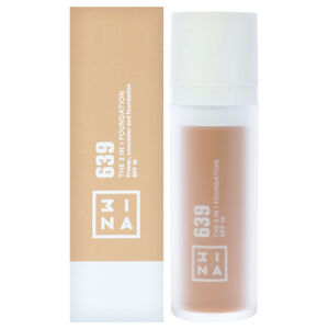 The 3-In-1 Foundation SPF 15 - 639 Gold by 3INA for Women - 1.01 oz Foundation